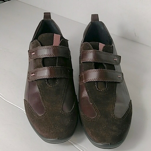 Ecco Shoes - NWOT ECCO Brown Leather & Suede Driving Shoe 18333